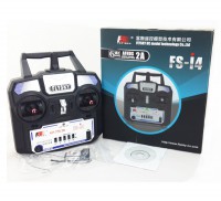 Emisora de 4 canales FS-i4 2.4 Ghz con receptor incluido 2,4hz